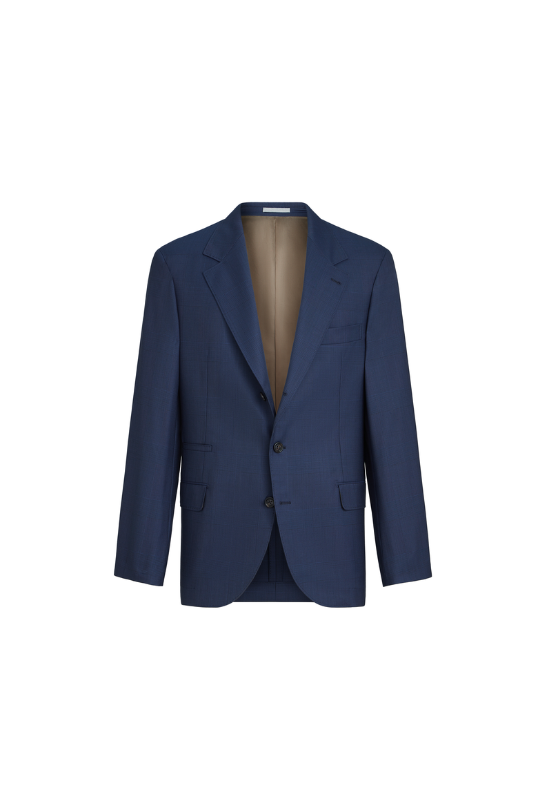 Prince of Wales blazer, Alternate, color, Blue