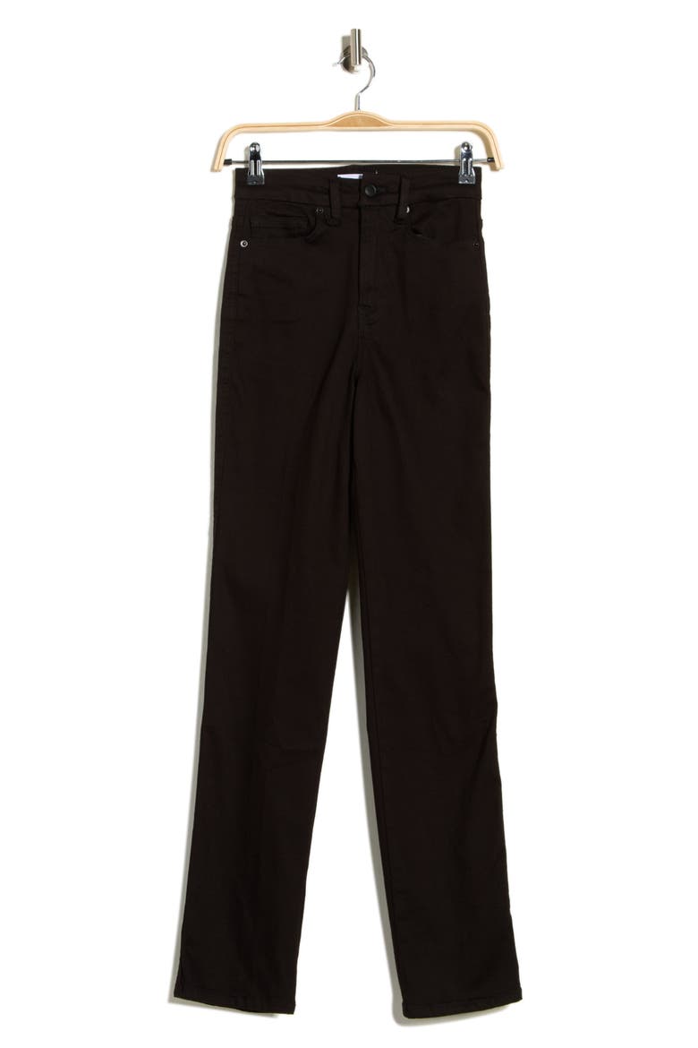Good Curve Never Fade High Waist Straight Leg Jeans, Alternate, color, BLACK001
