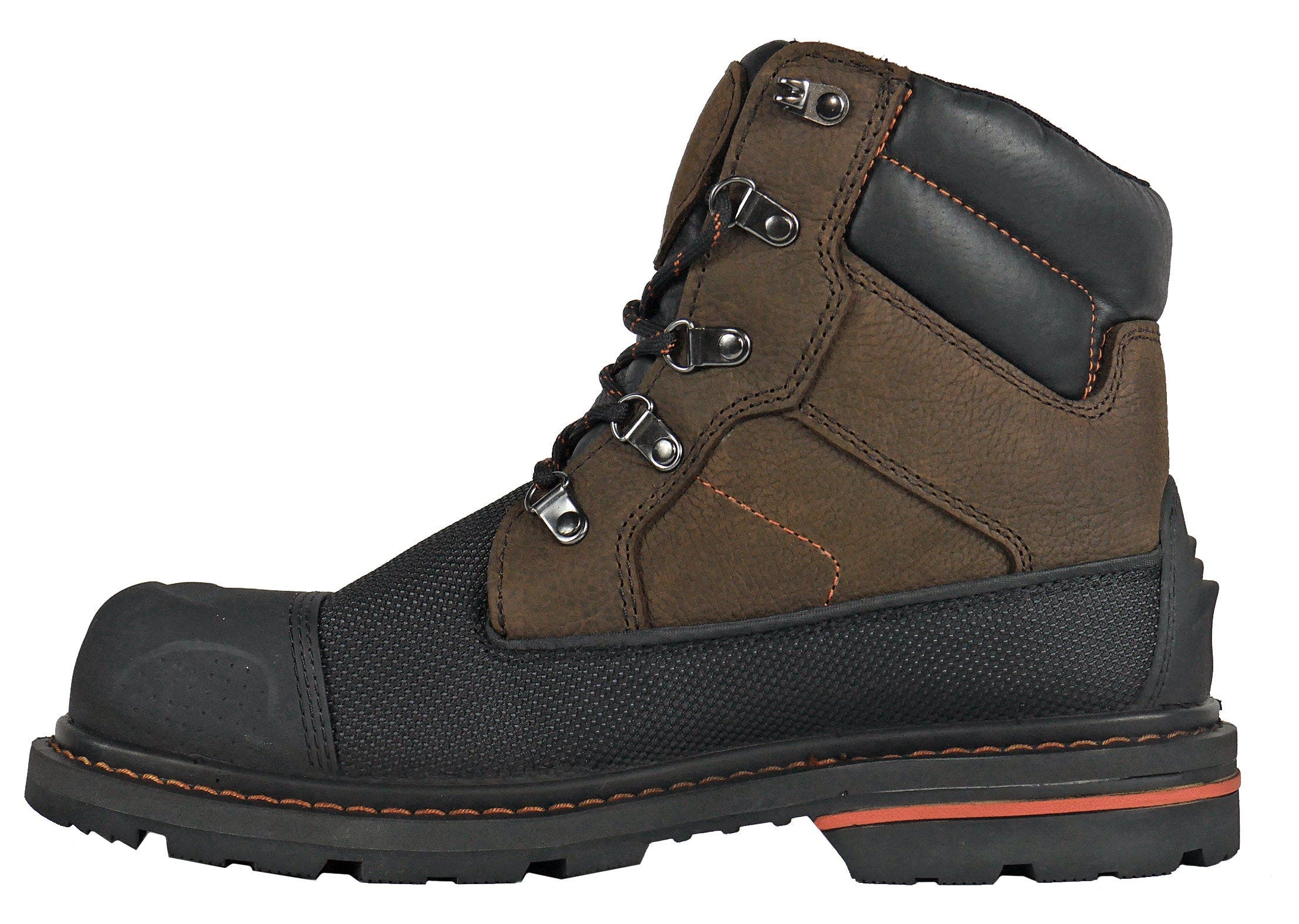 Hoss Boot Company HOSS K Tough Composite Toe Puncture Resistant Work Boot, Alternate, color, Black/Brown