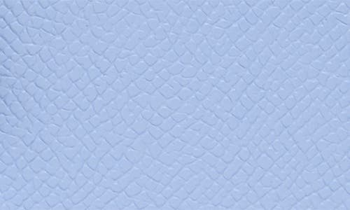 Ted Baker Riann Leather Card Case In Light Blue