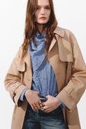H&M Seersucker shirt with scarf