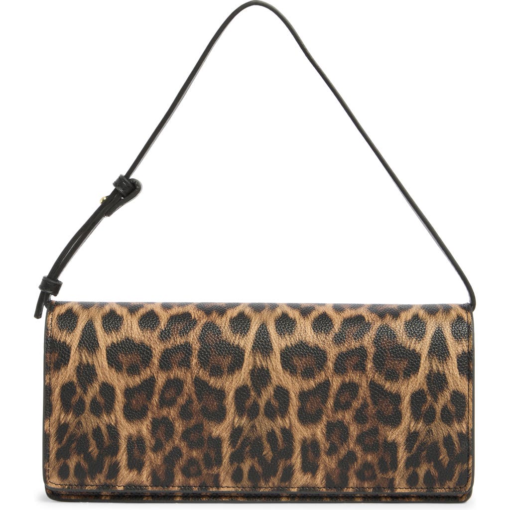 Bcbg Clutch Shoulder Bag In Brown