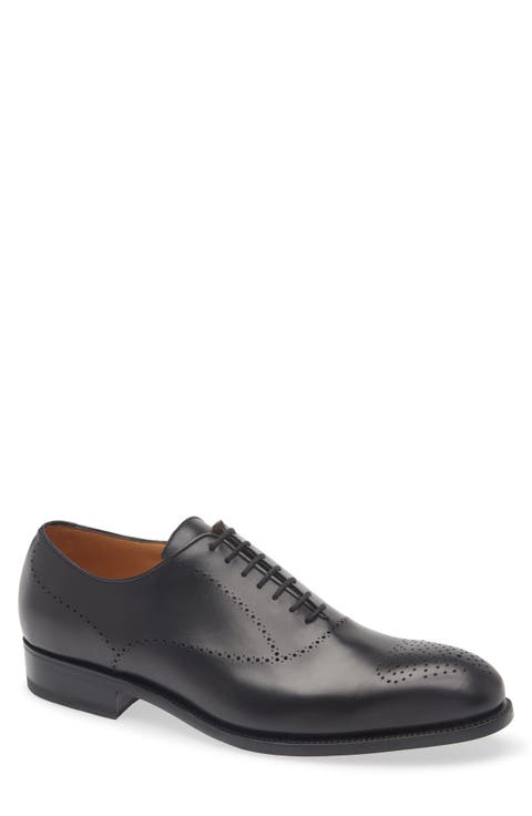 靴 JM WESTON GOLF OXFORD BLACK RUSSIAN 6/C 靴 JM WESTON GOLF OXFORD BLACK RUSSIAN 6/C Men's Black