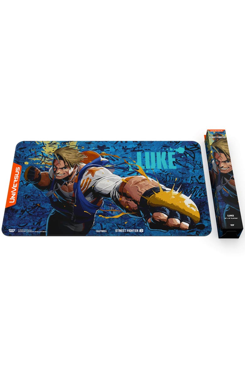 Street Fighter 6 Challenger Series Luke Playmat, Alternate, color, Multicolored