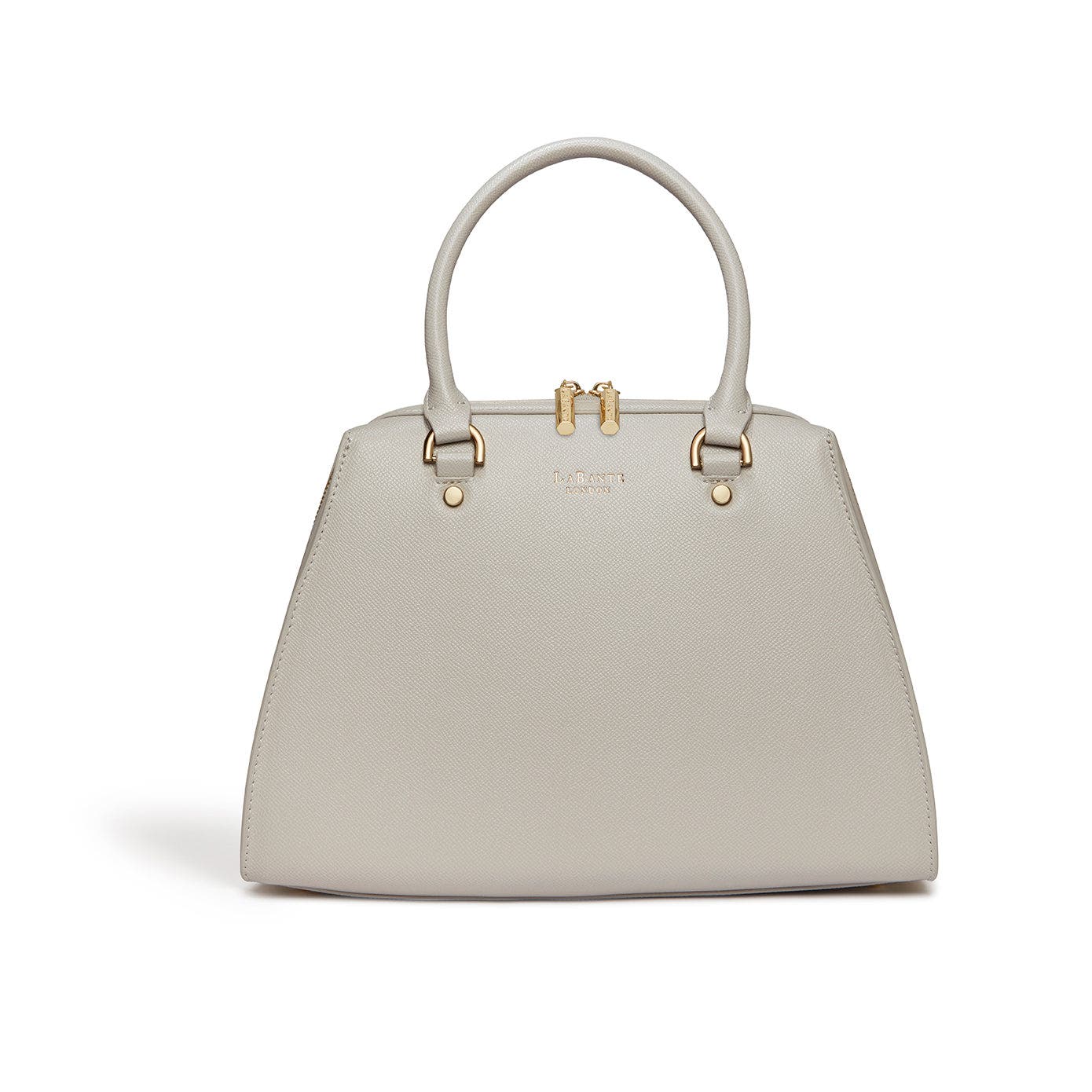 LaBante London Magnolia Vegan Small Bowling Bag, Main, color, Gray