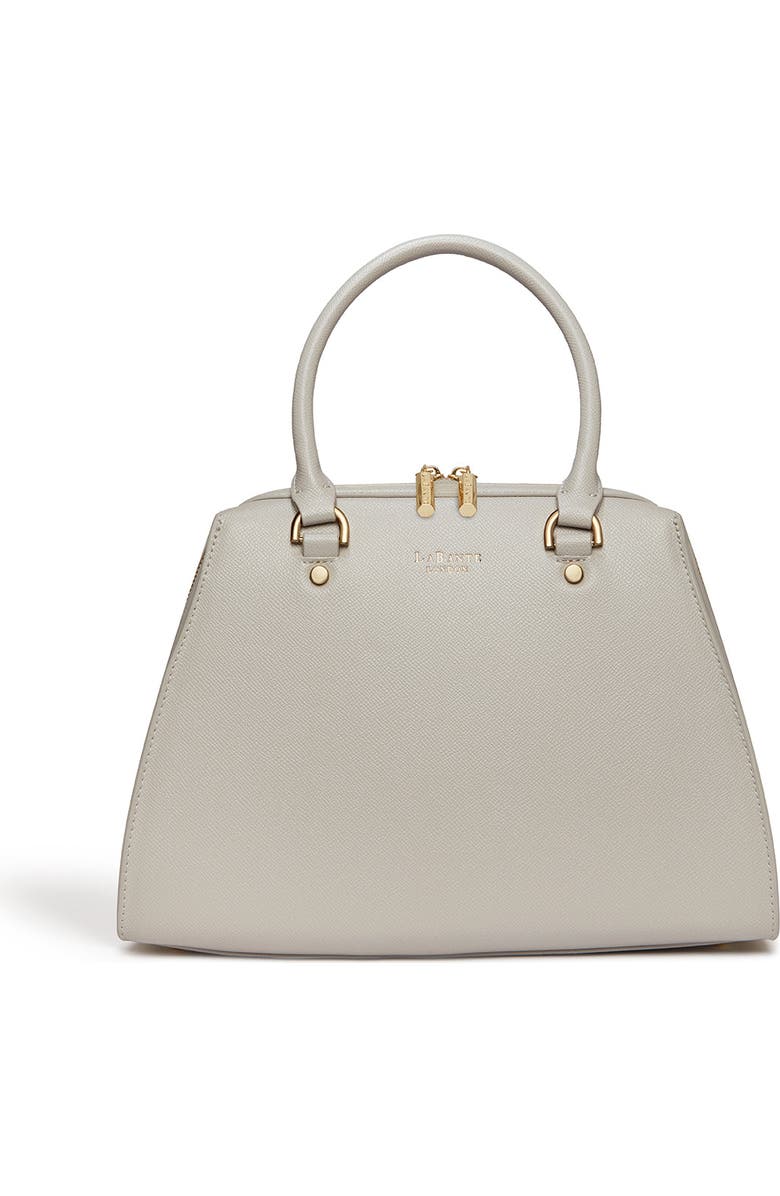 LaBante London Magnolia Vegan Small Bowling Bag, Main, color, Gray