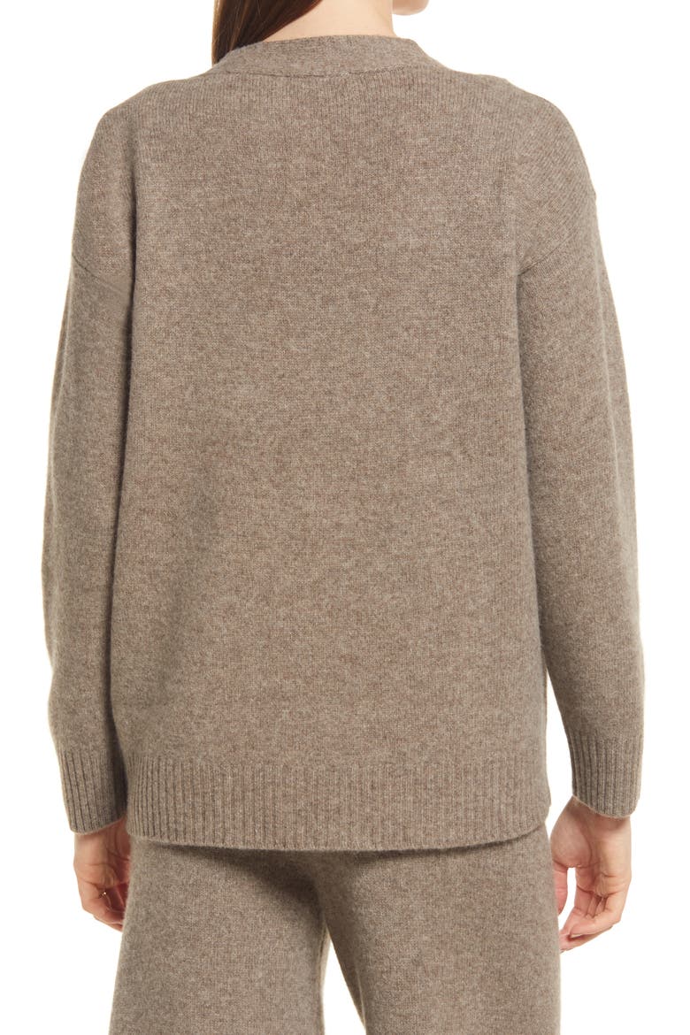 Renee Sweater Cardigan, Alternate, color, CAMEL