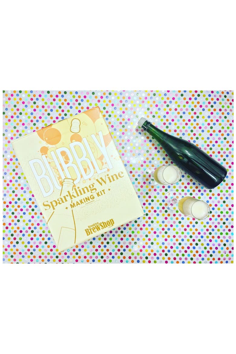 Bubbly Sparkling Wine Making Kit, Alternate, color, YELLOW