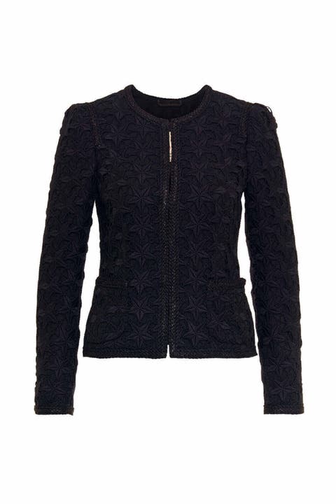 Wool Macramé Jacket