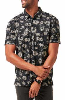 TravisMathew Shaded Grove Floral Piqué Polo