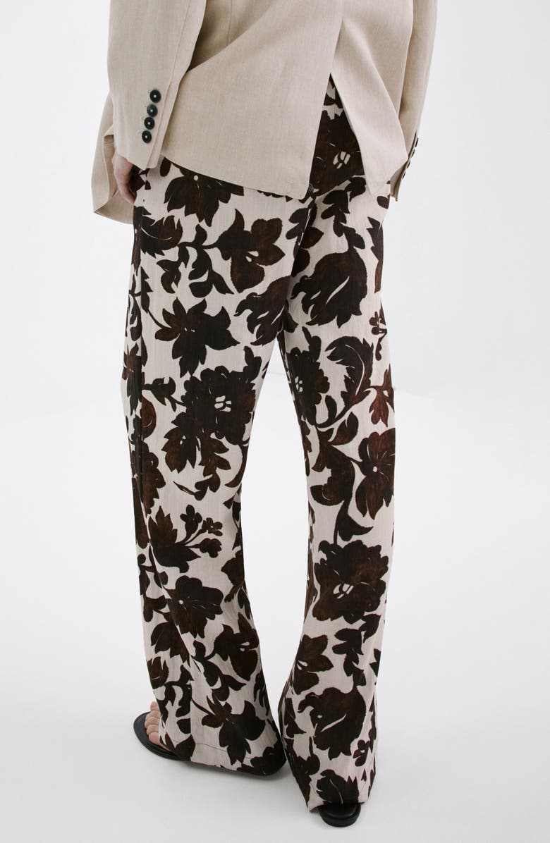 MANGO Floral Pants, Alternate, color, 