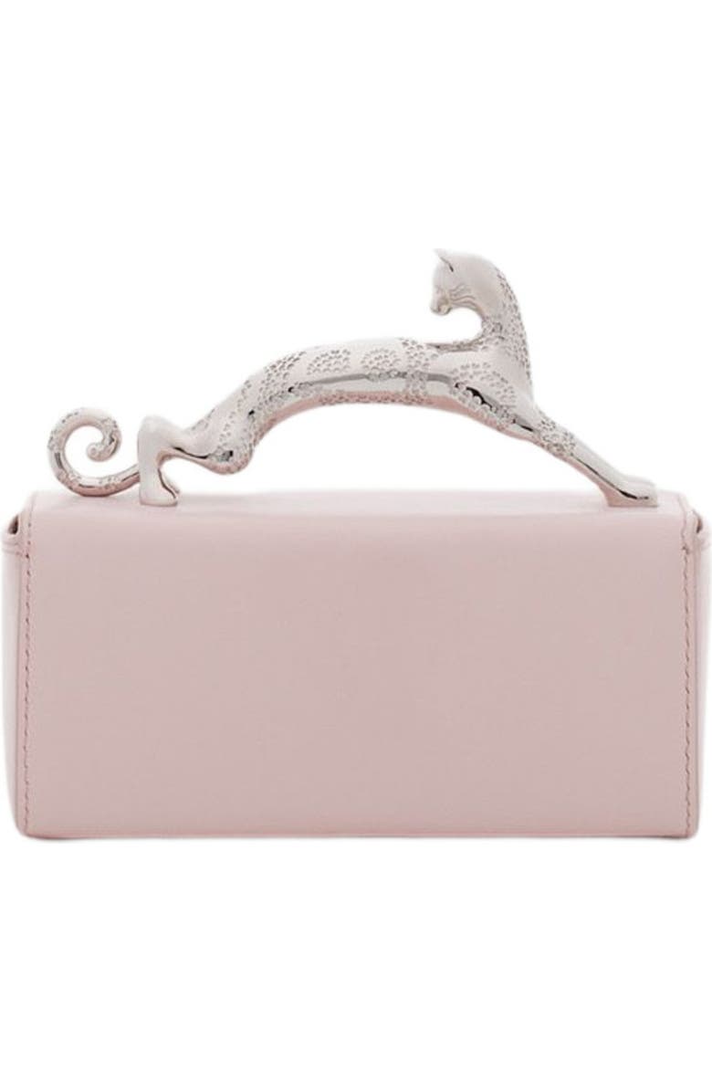 Lanvin Leather Micro Pencil Cat Bag, Alternate, color,