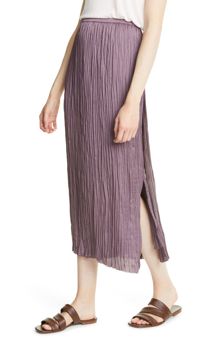 Vince Pleated Paneled Skirt, Alternate, color,