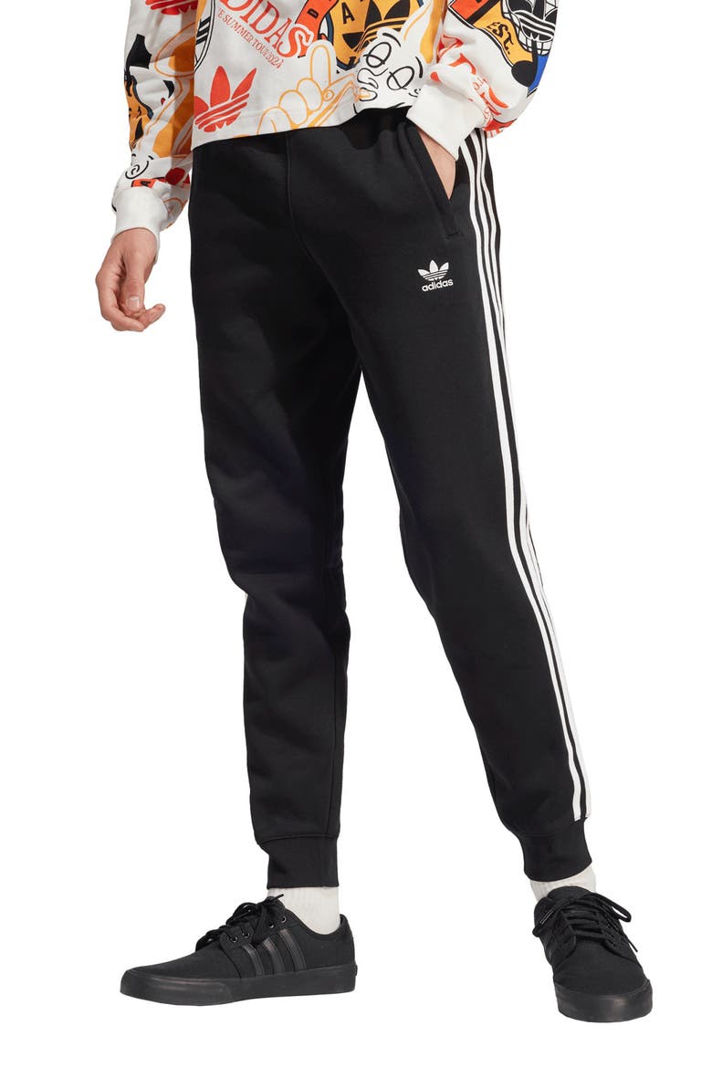 Adicolor 3-Stripes Joggers, Main, color, BLACK