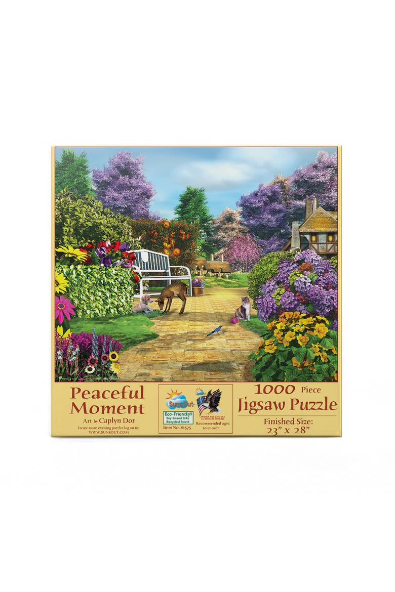Peaceful Moment 1000 piece Jigsaw Puzzle for Adults, Alternate, color, Multicolor