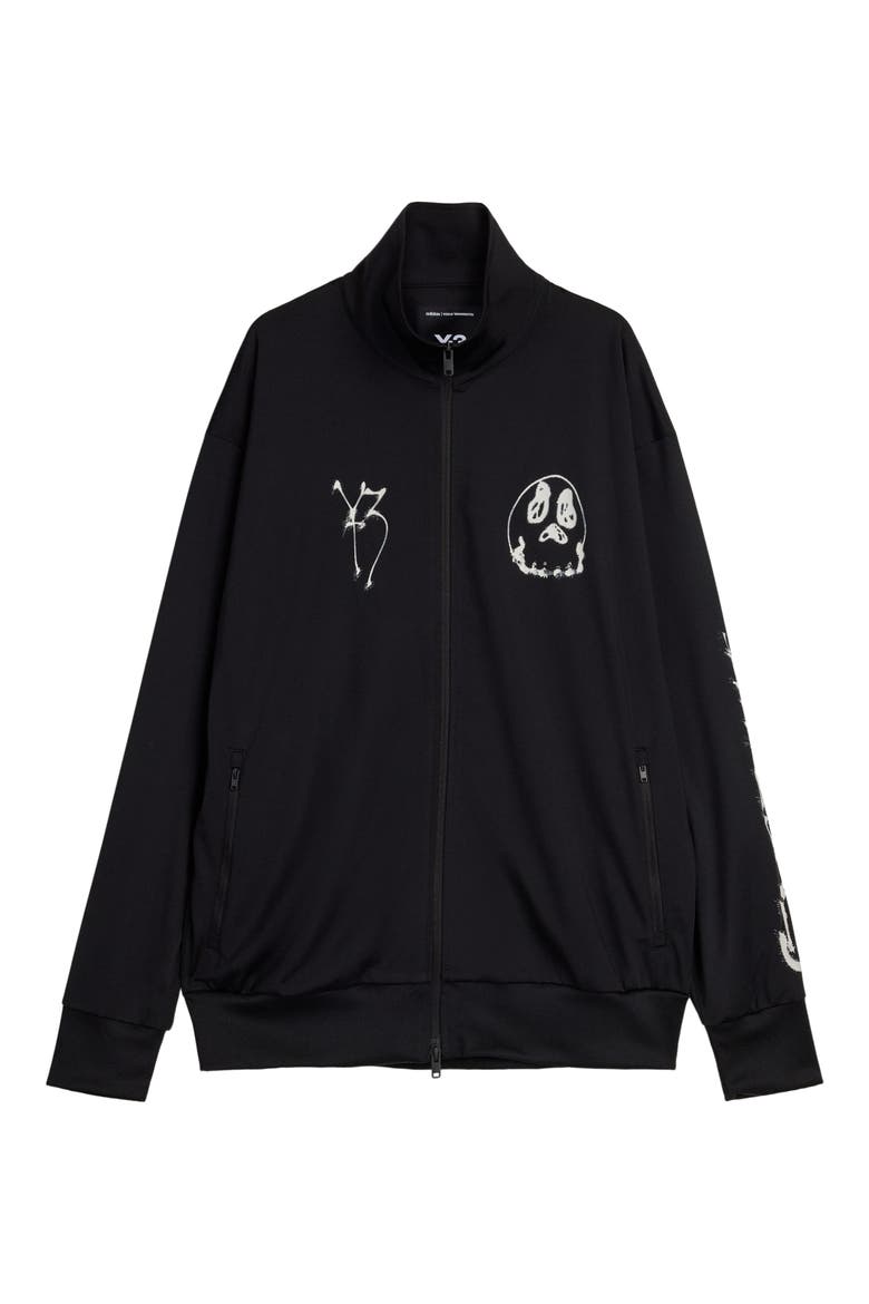 Chito Graphic Track Jacket, Alternate, color, BLACK