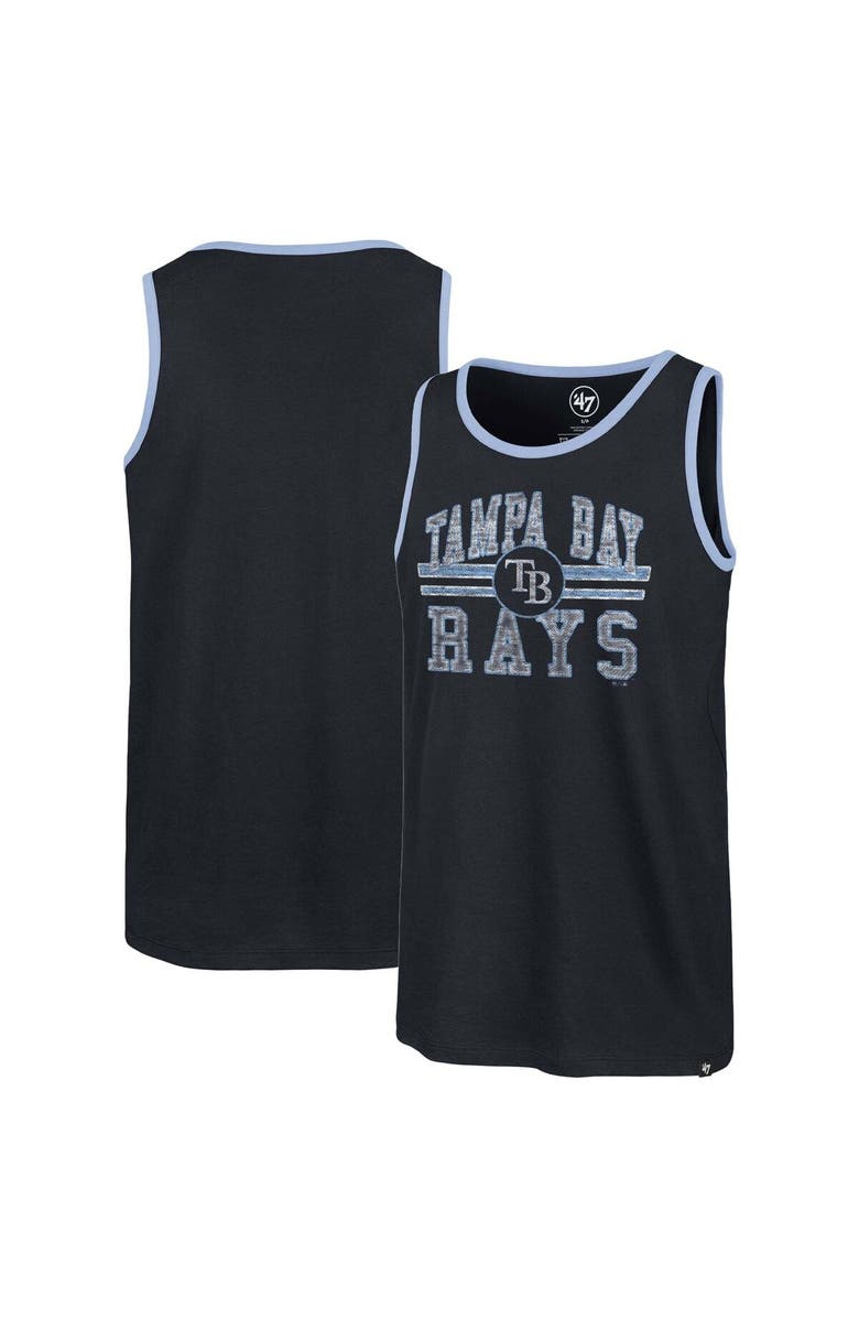 '47 Men's '47 Navy Tampa Bay Rays Winger Franklin Tank Top, Main, color, 