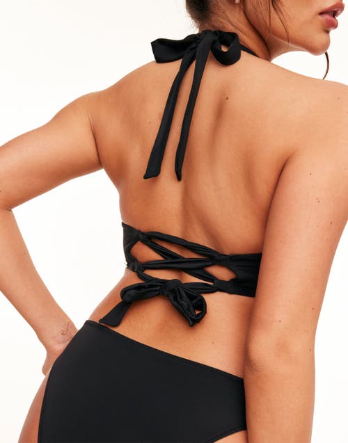 Adore Me Bobbie Swimwear Contour Demi Top In Black