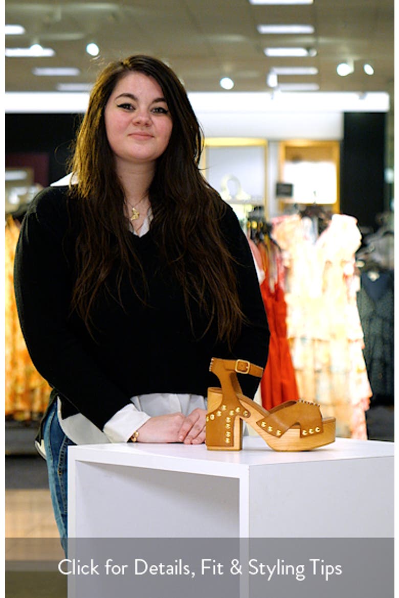 Cecily Ankle Strap Platform Sandal video