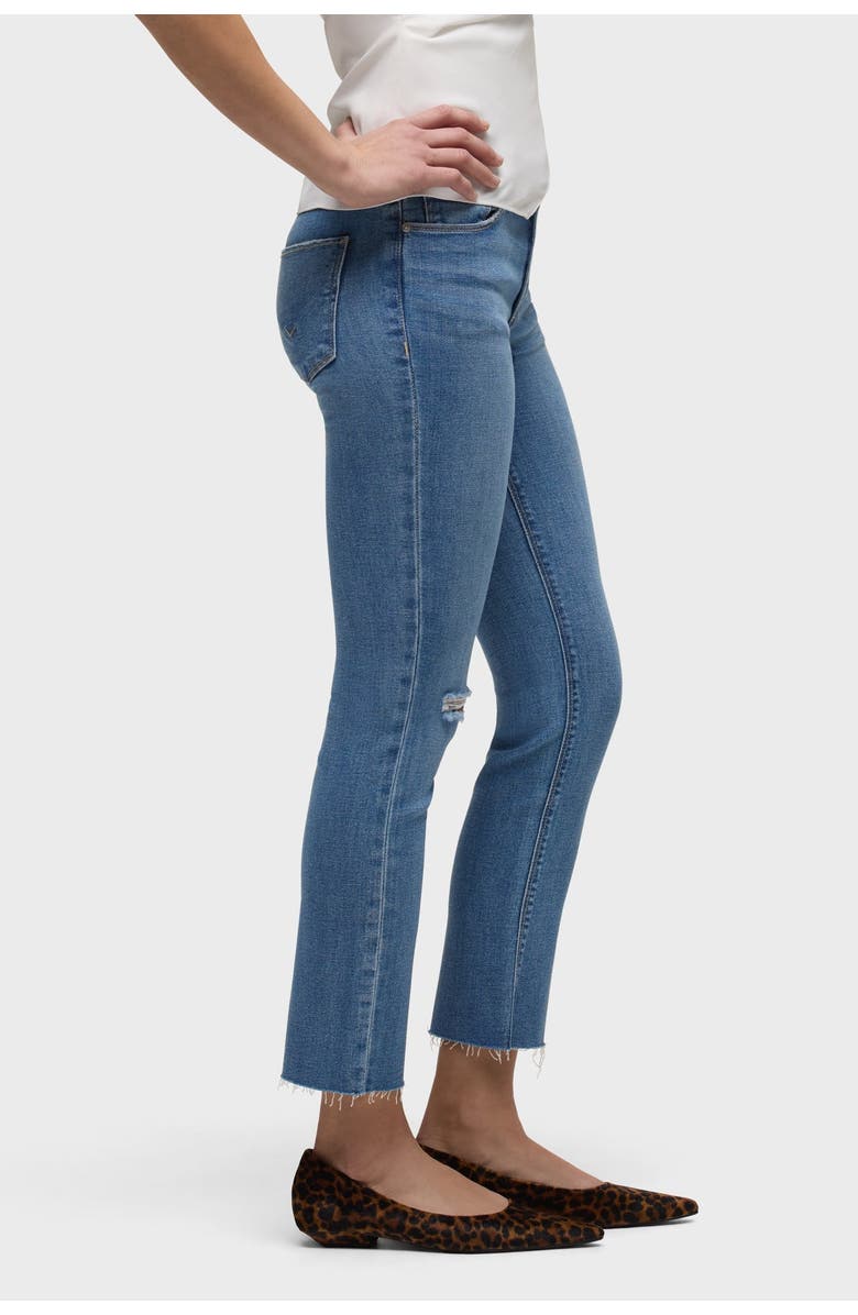 Hudson Jeans Nico Mid-Rise Straight Ankle, Alternate, color, Camper