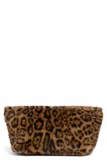 Faux Fur Oversized Clutch