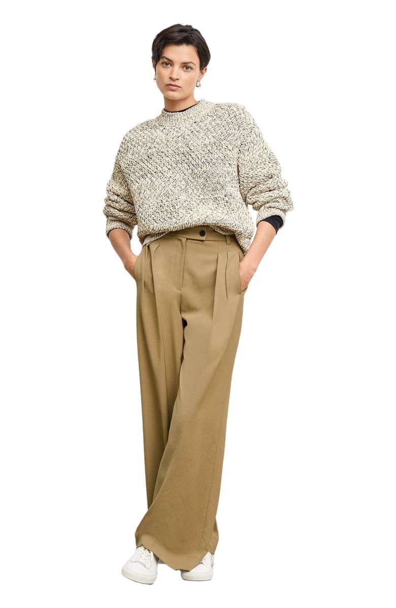 M.M.LaFleur Kiki Crewneck Sweater - Marl Knit, Main, color, 