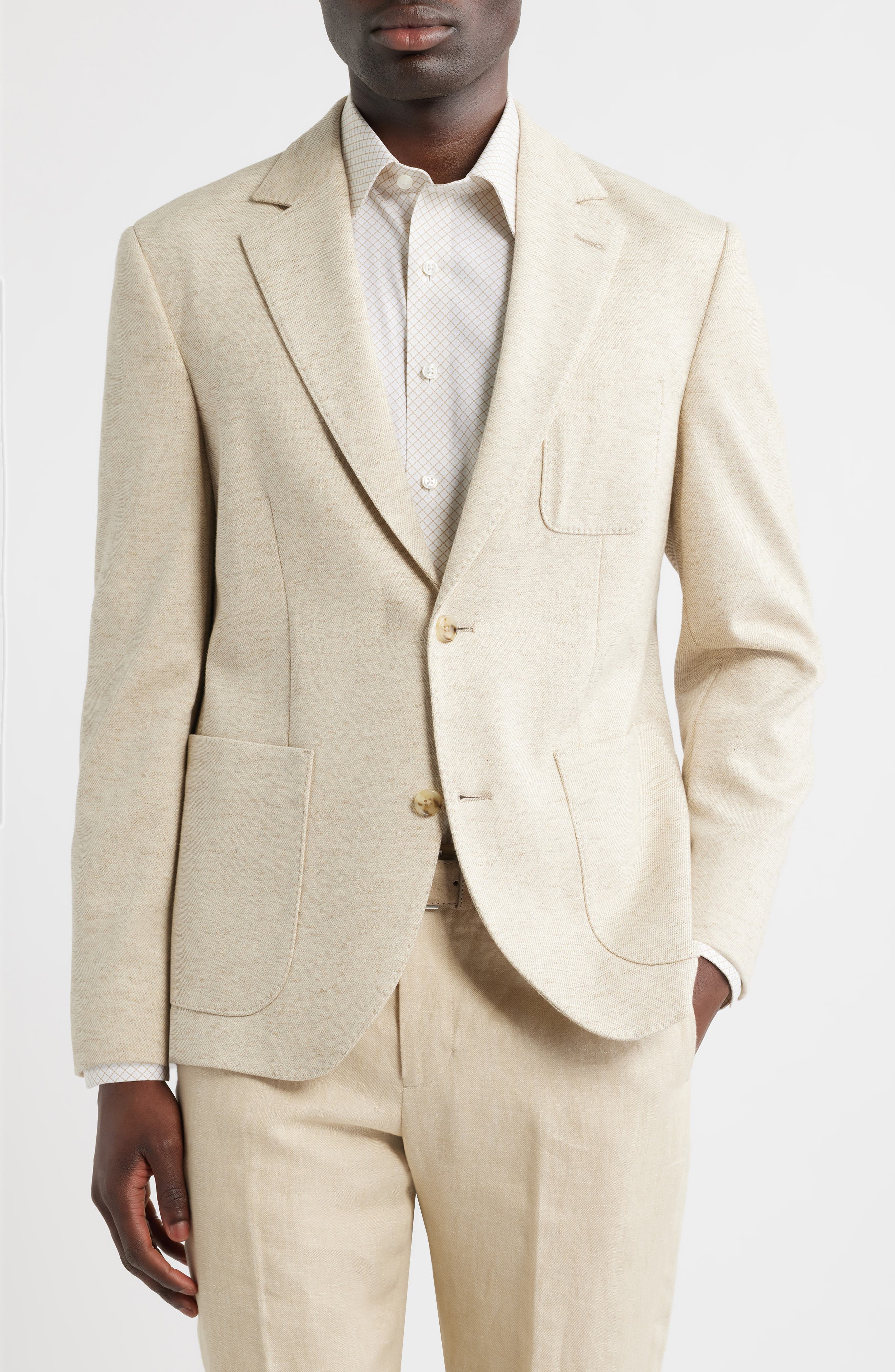 selected TAN SUTTON BIRDSEYE