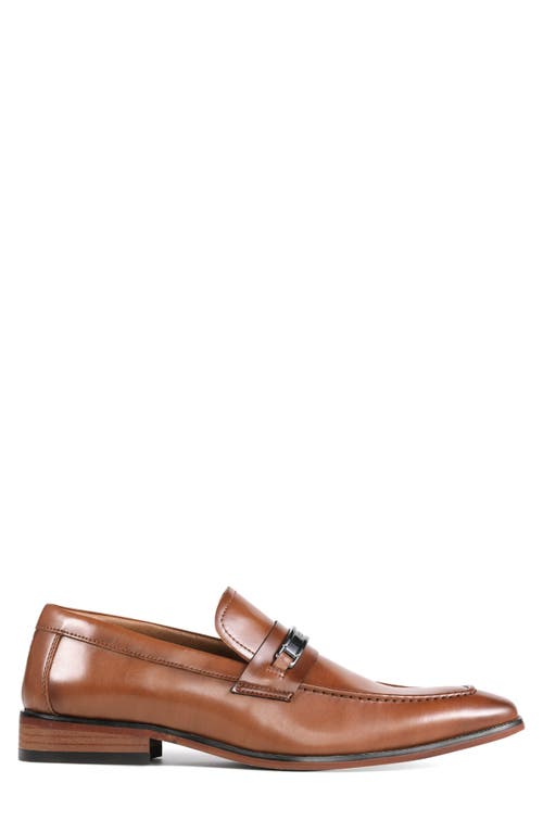 Tommy Hilfiger Speer Apron Toe Loafer In Cognac