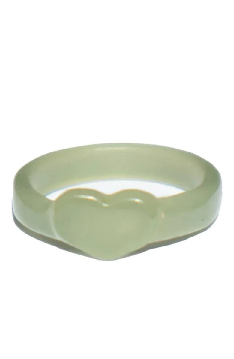 seree Heart Jade ring, Main, color, Light Green