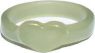 seree Heart Jade ring
