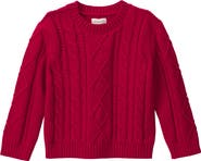 Little Planet Kids' Organic Cotton Cable Knit Sweater