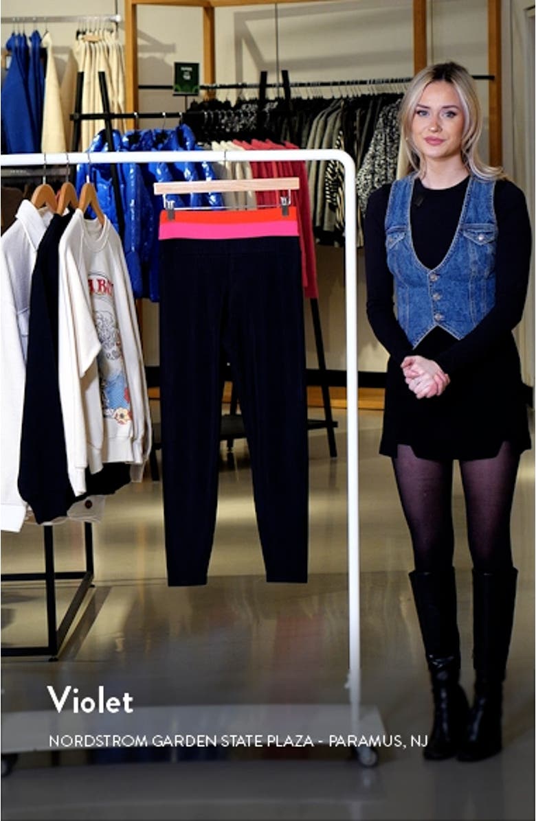 Trinity Ribbed Leggings, sales video thumbnail