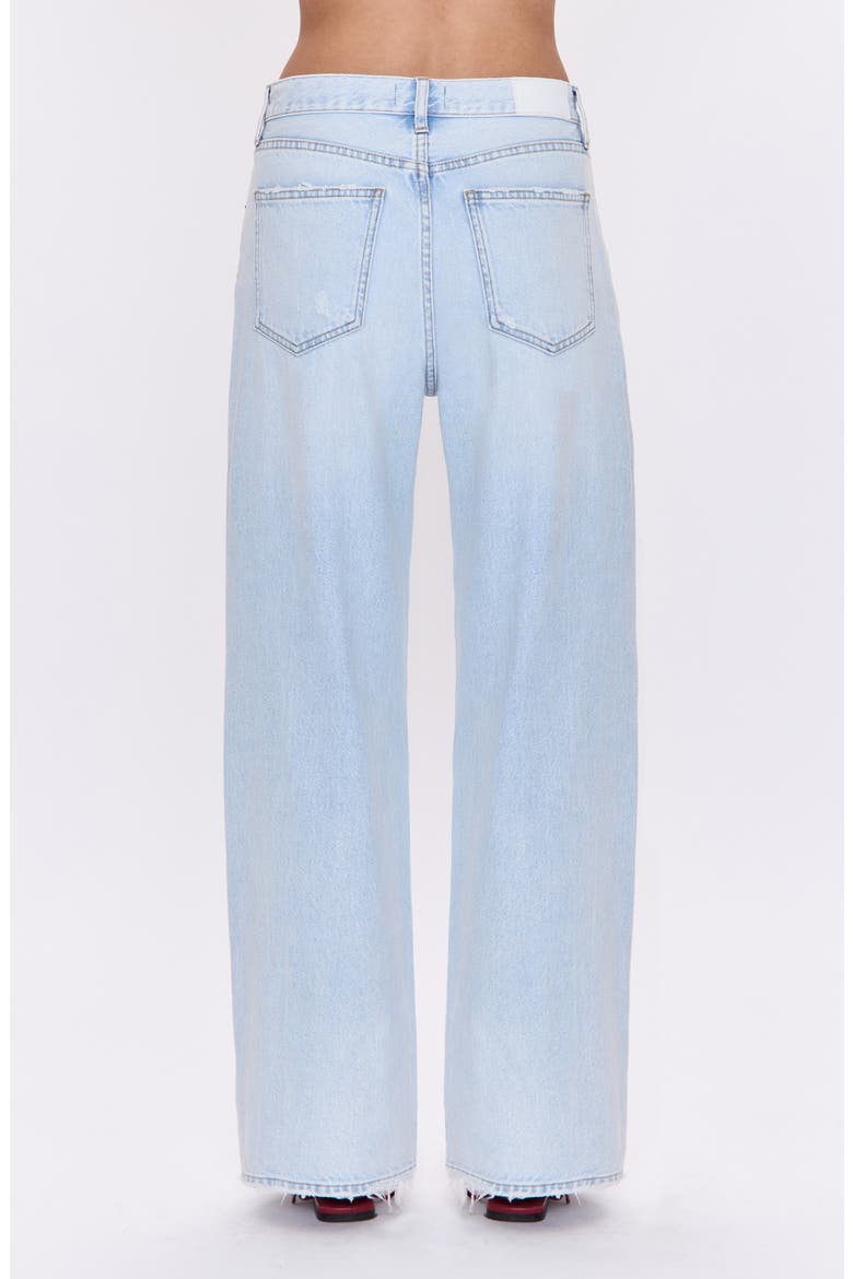 Hendrix High Waist Wide Leg Jeans, Alternate, color, WATERFALL