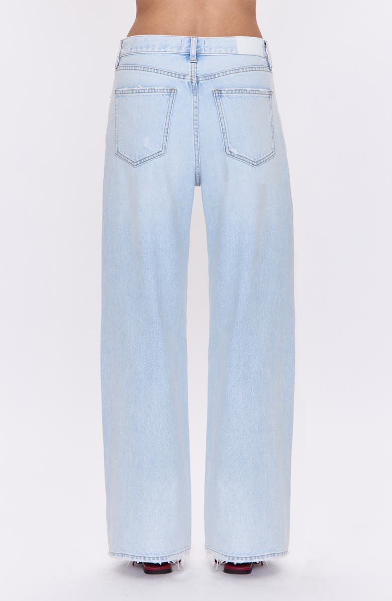 Pistola Hendrix High Waist Wide Leg Jeans, Alternate, color, 