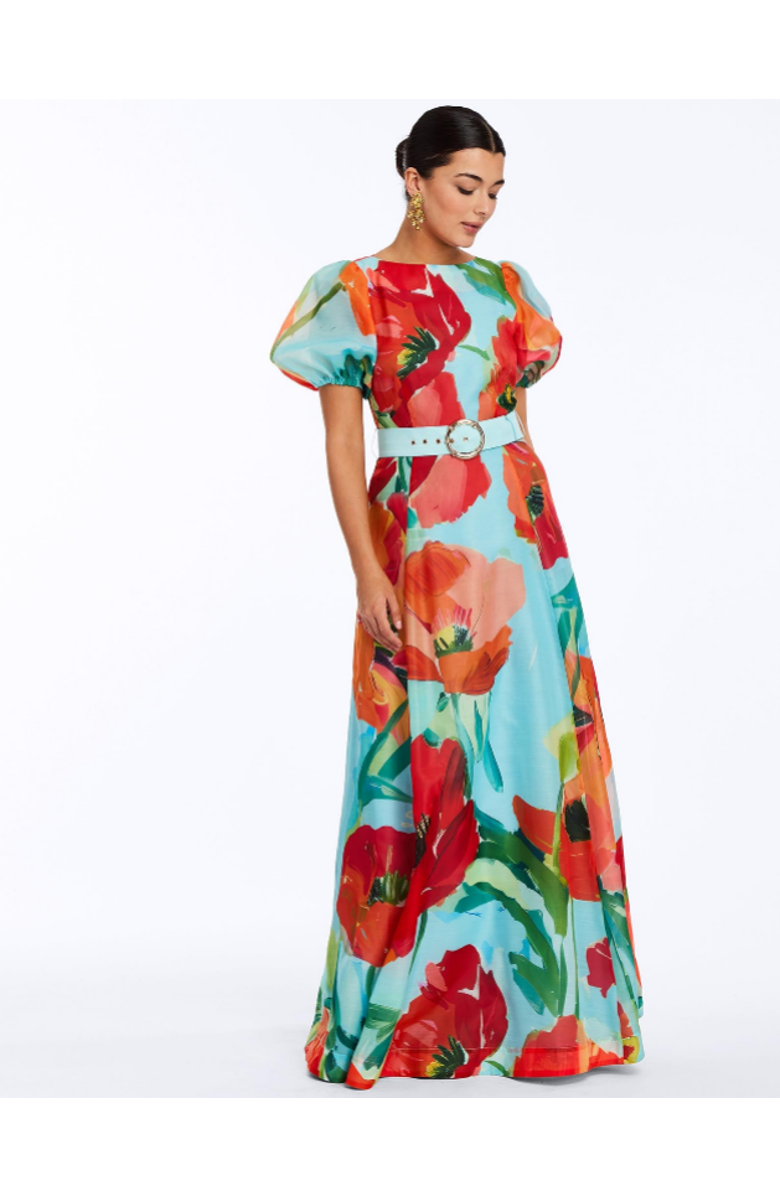 Mestiza New York Pippa Gown, Main, color, Orange