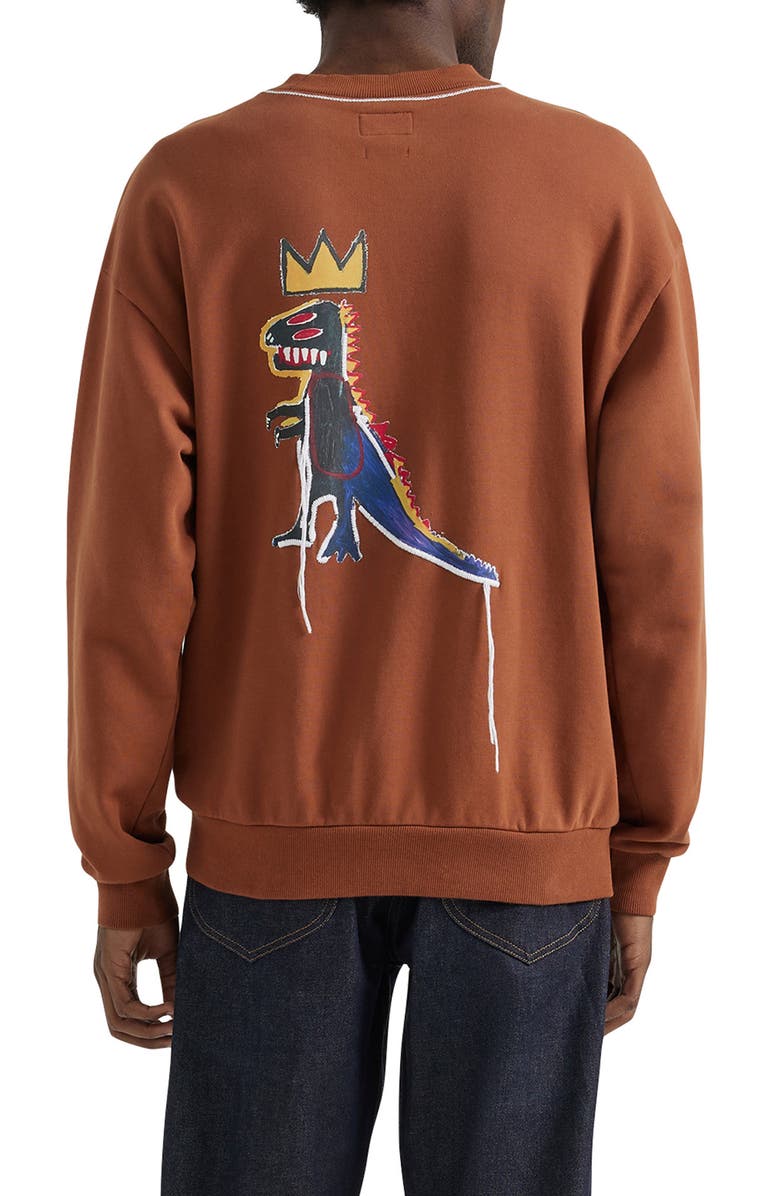 Lee x Basquiat Cotton Graphic Sweatshirt, Alternate, color,