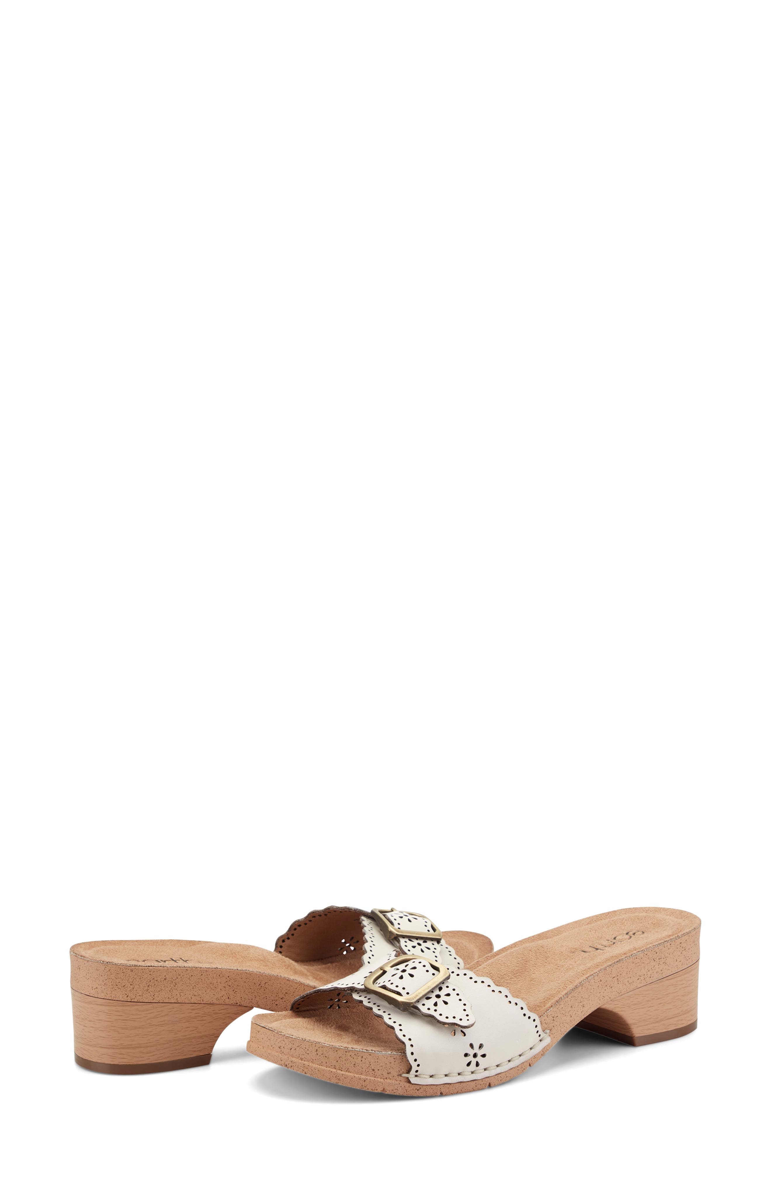 HAISLY Slide Sandal, Alternate, color, IVORY