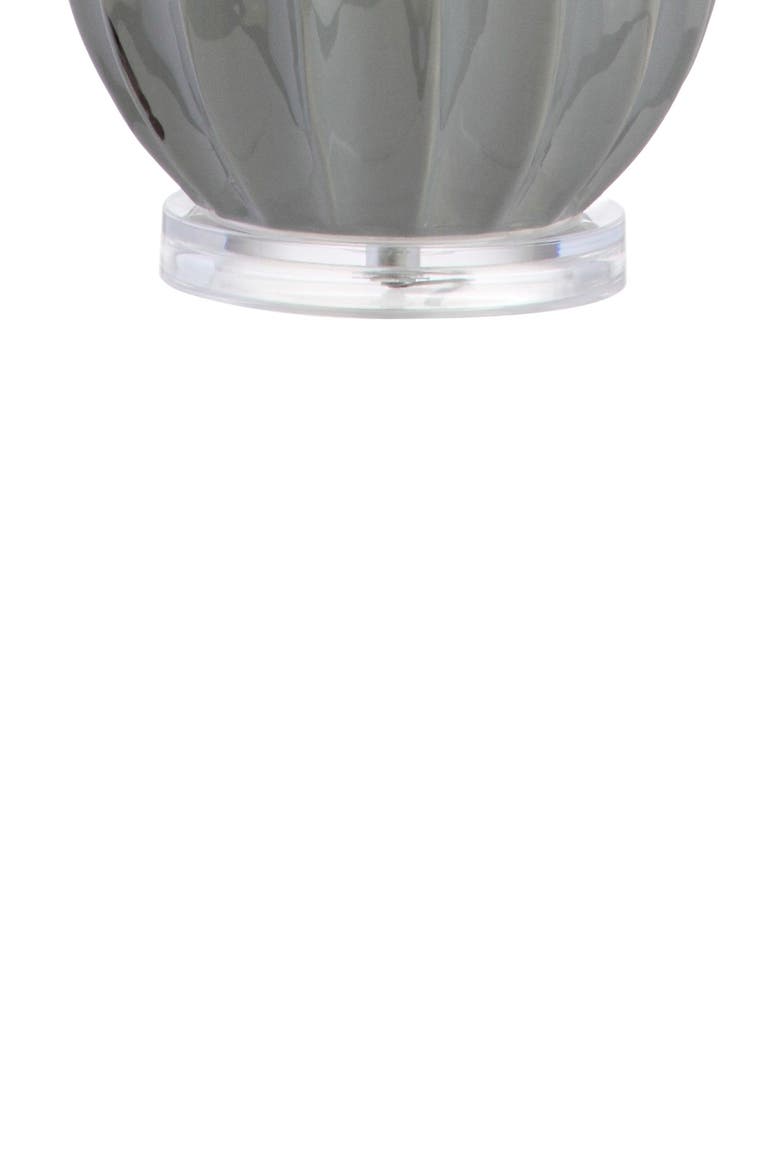Tate Ceramic LED Table Lamp, Alternate, color, Gray
