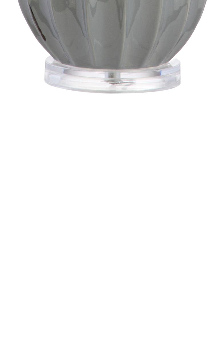 JONATHAN Y Tate Ceramic LED Table Lamp, Alternate, color, Gray