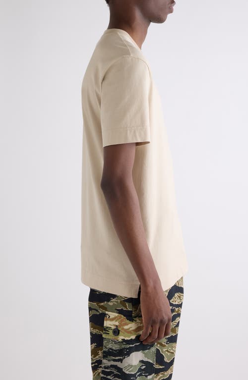 Givenchy Crew Neck Short Sleeves T-shirts In Light Beige