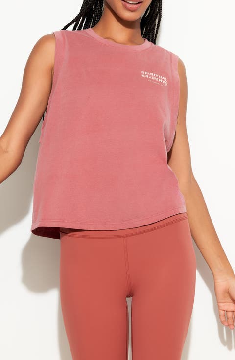 Jagger Cotton Crop Tank