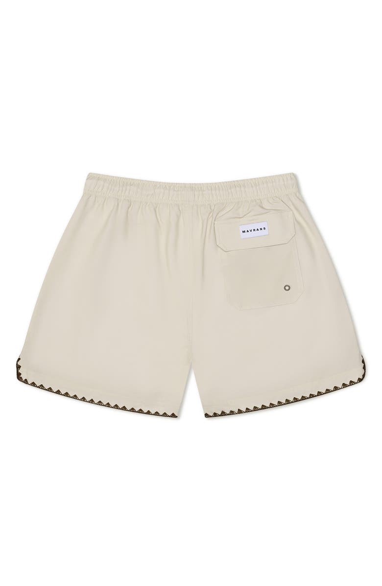 MAVRANS Stitch Waterproof Swim Trunks, Alternate, color, 