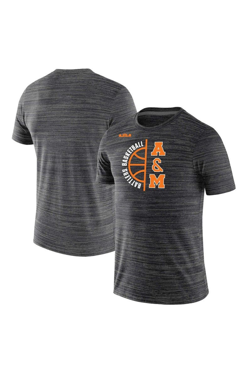 NIKE X LEBRON JAMES Men's Nike x LeBron James Black Florida A&M Rattlers Velocity T-Shirt, Main, color, Black