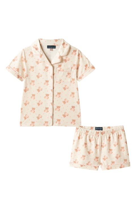 Kids' Button Down Short Pajamas (Little Kid & Big Kid)