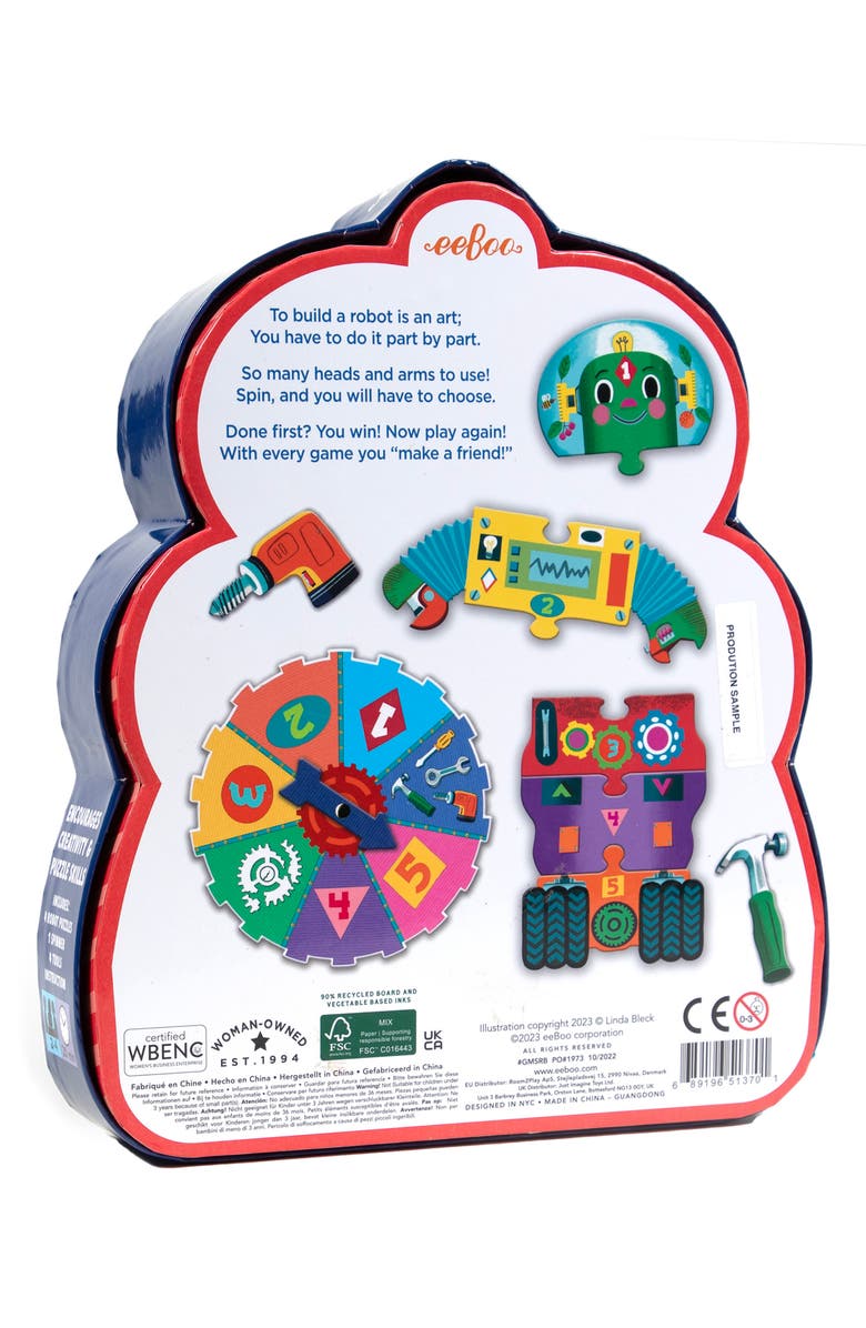 eeBoo Build A Robot Game, Alternate, color, 