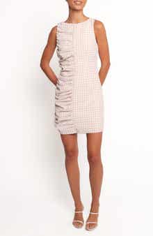 Petal & Pup Catania Ruched Sleeveless Minidress