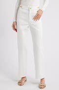 KOBI HALPERIN June Goldtone Trim Denim Jeans