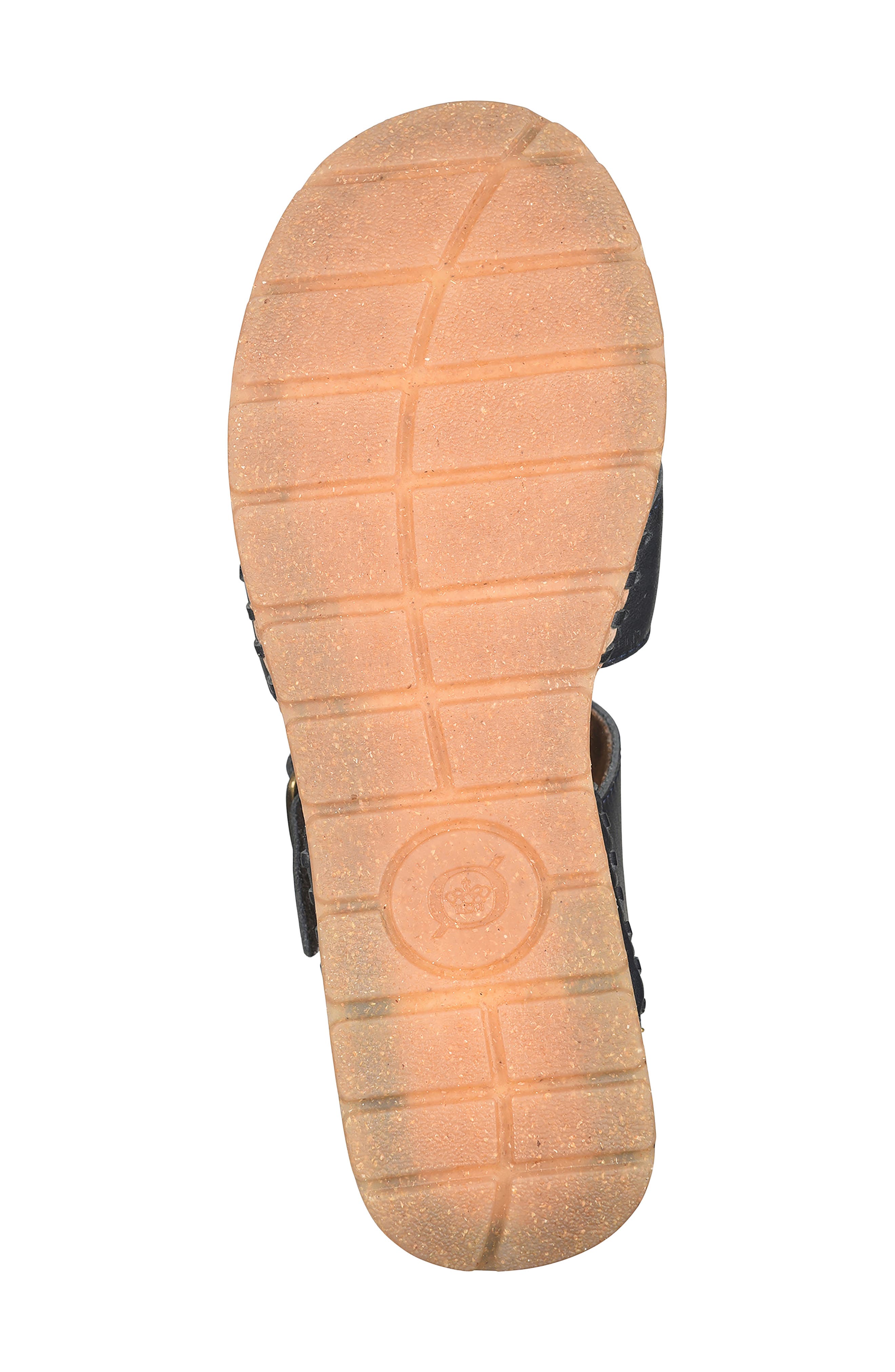 Børn Kaiya Platform Sandal, Alternate, color, Navy Leather