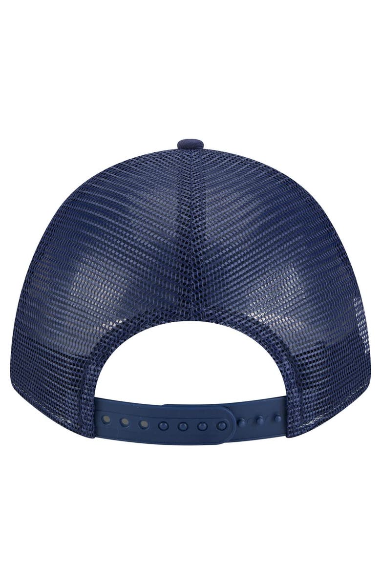 New Era Men's New Era Light Blue/Navy Cleveland Guardians 2-Tone Color Pack 9FORTY Adjustable Trucker Hat, Alternate, color, 