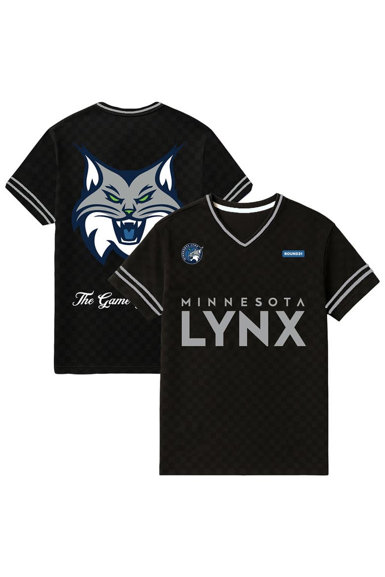 Men's round21  Black Minnesota Lynx Soccer Jersey, Main, color, Black